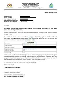 Sample MyFutureJobs Surat Perakuan Pengiklanan Letter of Support to Hire Expatriate