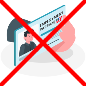 rejected employment pass