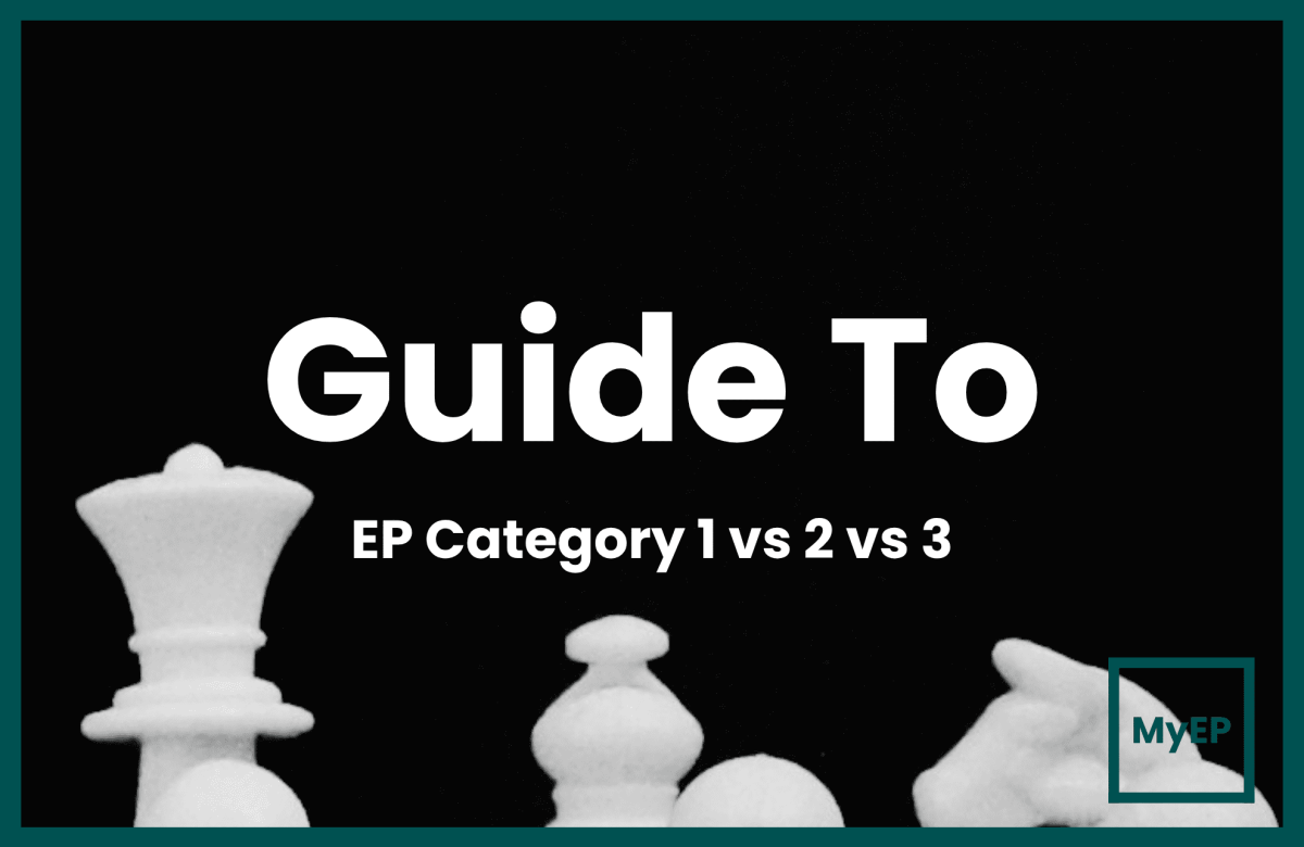 A Quick Guide To Employment Pass Category 1 vs 2 vs 3