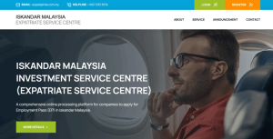 XPATNOVA homepage for malaysian work visa applications based in Johor Iskandar region