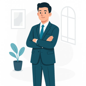 skilled expat to symbolise foreign team member relocating to Malaysia